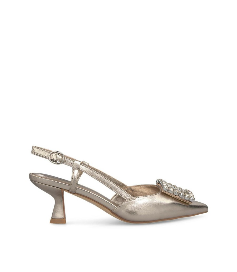 Pumps | Alma En Pena Square Brooch Heeled Shoes