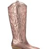 Boots | Alma En Pena Embroidered Flat Boot