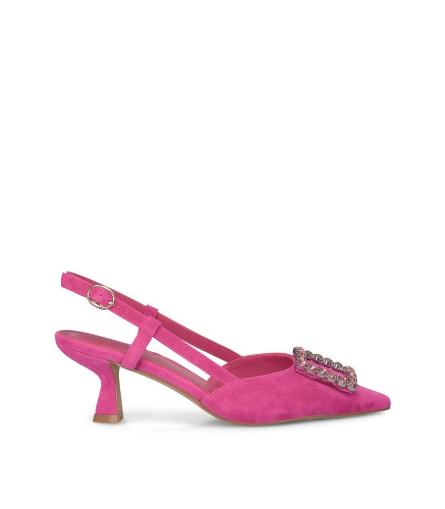 Pumps | Alma En Pena Square Brooch Heeled Shoes