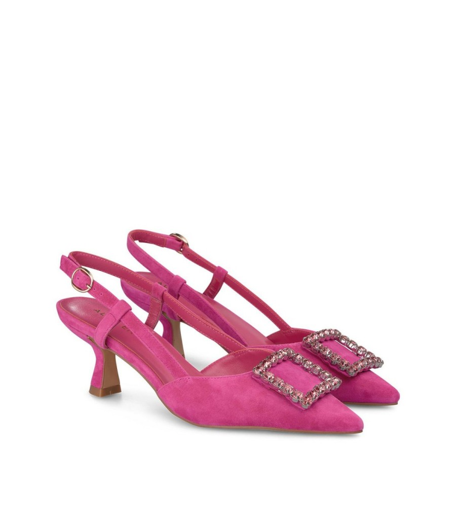 Pumps | Alma En Pena Square Brooch Heeled Shoes