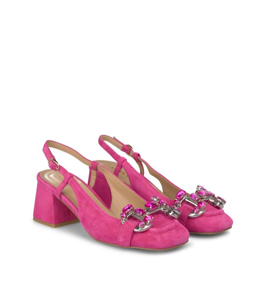 Pumps | Alma En Pena Heeled Shoes With Rhinestone Detail