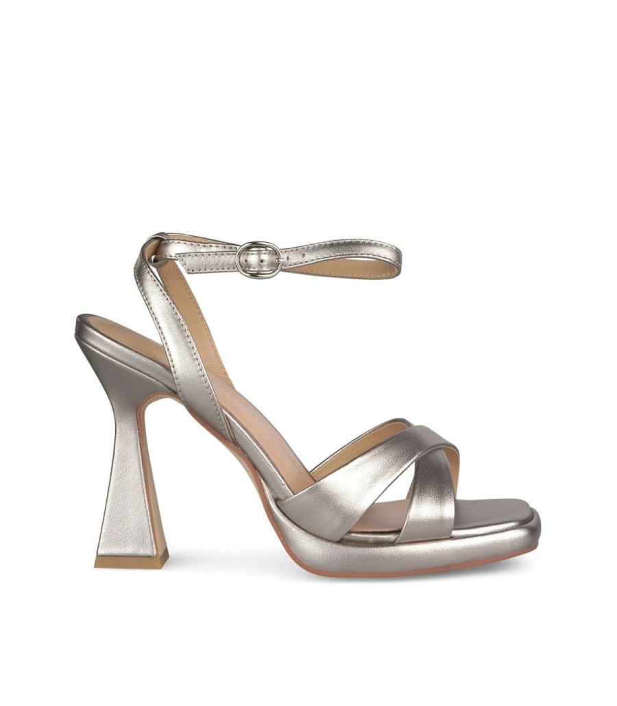 High Heel Sandals | Alma En Pena Sandalia Tacon Tiras Cruzadas