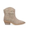 Ankle Boots | Alma En Pena Flat Glitter Ankle Boot